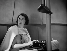 Trude Pabst as a journalist in The Mistress of Atlantis, 1932