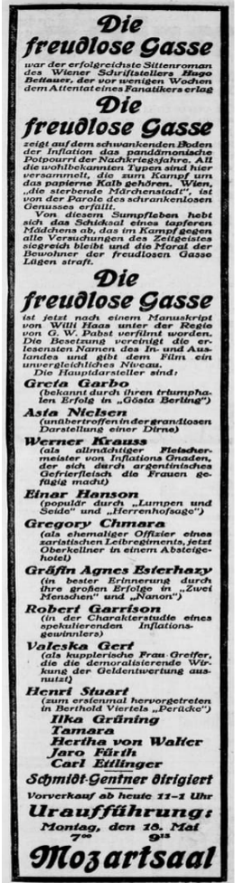 Berliner Tageblatt, May 17, 1925